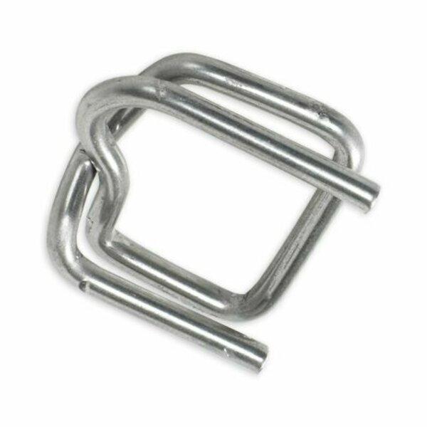 Bsc Preferred 1/2'' Heavy-Duty Wire Poly Strapping Buckles, 1000PK S-12709